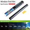 VLT 1%-50% Black Car Window Tint Film Glass Sticker Windshield Sun Shade Window Tinting Solar UV Protection Foils Sticker Films