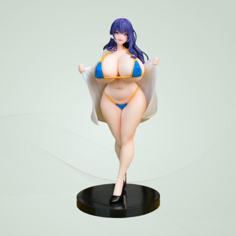 Generic Anime GK Figure Next Door Beauty 26cm Tall PVC Bikini Action Figure Desktop Ornament For Anime Collectors