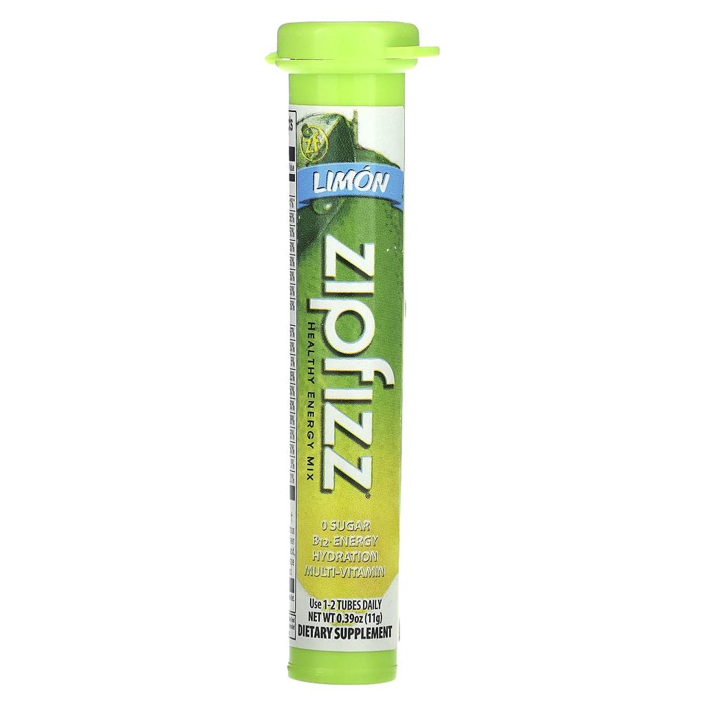 Полезный энергетический микс, с витамином B12 и лимоном, 20 ампул, 11 г (0.39 унции)