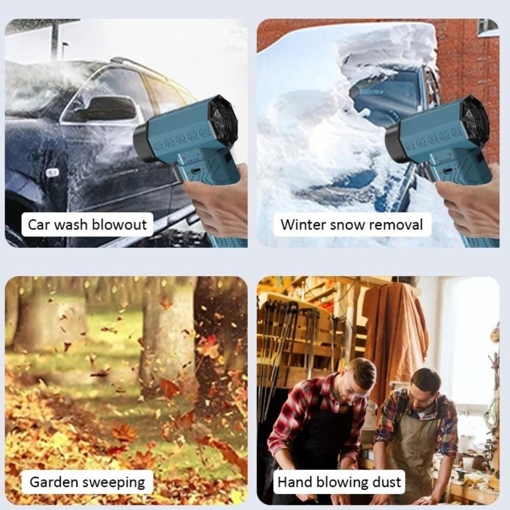 Max.600g Thrust Electric Air Blower Adjustable Wind Speed Powerful Blower New Violent Car Blower