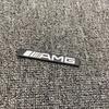 Aluminum Car Badge Sticker Accessories For Mercedes Benz AMG Brabus Maybach Smart W204 GLC CLA GLK W205 W203 W206 W108 W124 W126 CJKLM1