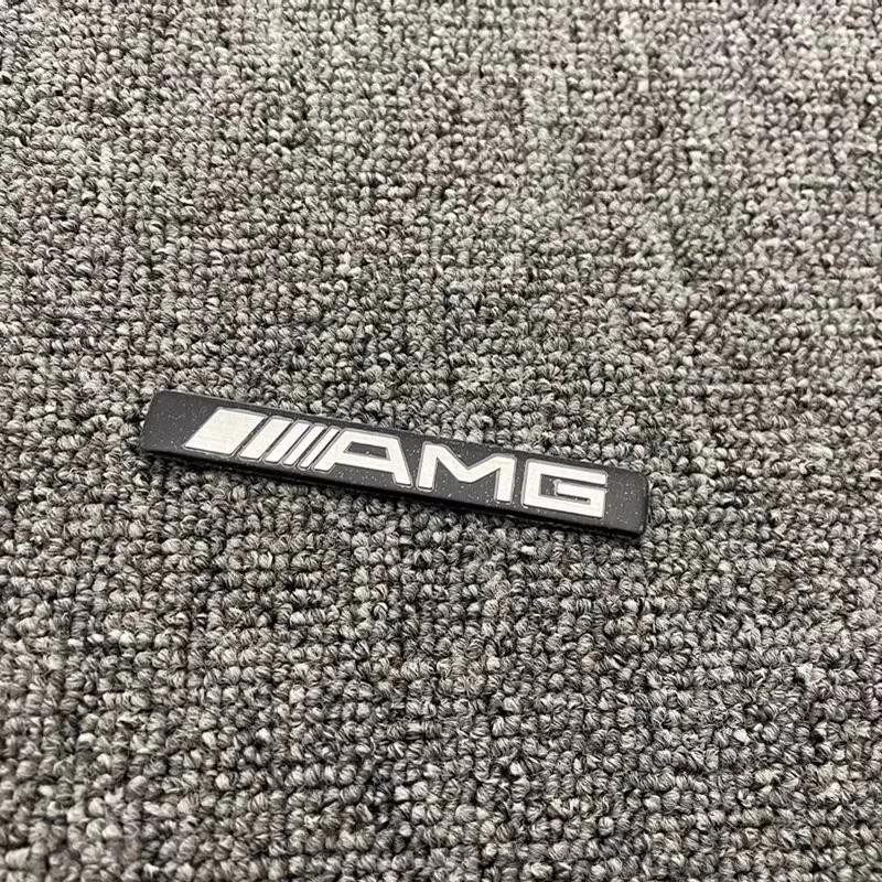 Aluminum Car Badge Sticker Accessories For Mercedes Benz AMG Brabus Maybach Smart W204 GLC CLA GLK W205 W203 W206 W108 W124 W126 CJKLM1