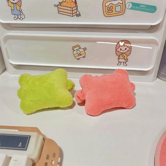 Wearable Mouse Wrist Rest Keyboard Wrist Support Cushion with Elastic Band Laptop Computer Gaming Typing Pain Relief Wrist Pad Plush Pillow