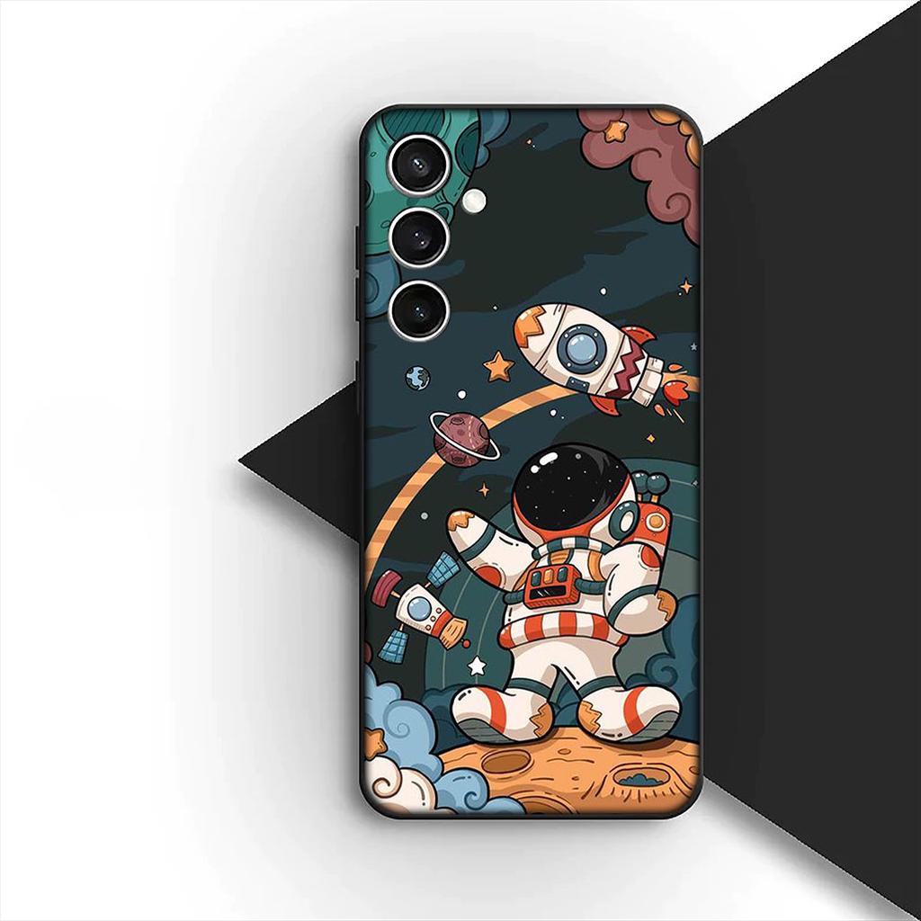 Чехол для телефона Лунный Астронавт Вселенная Галактика Звезды для Motorola Moto G86 G57 E14 E15 G14 G34 G67 G84 G24 A54 G15 Power E22