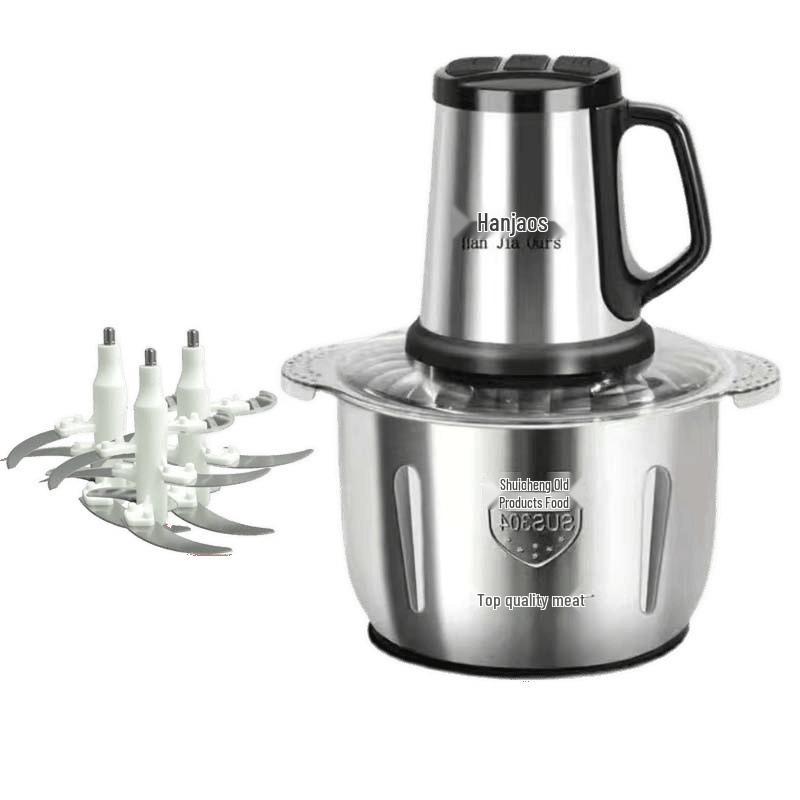 High-Power Multifunctional Meat Grinder & Food Processor with Dough Kneading