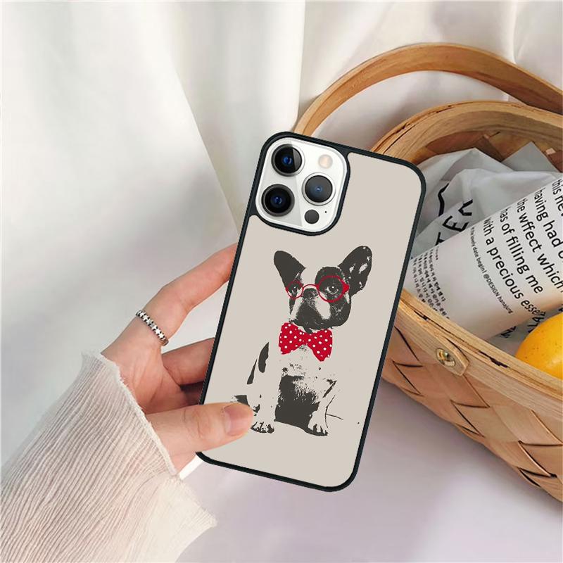 Причудливый чехол для телефона с французским бульдогом Для для iPhone 17 Air 16 15 14 11 12 13 Pro MAX Plus coque Чехол Оболочка