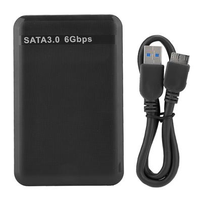 2,5-дюймовый USB3.0 SATA3.0 высокоскоростной 6 Гбит/с мобильный жесткий диск корпус поддерживает 6 ТБ UASP ускорение