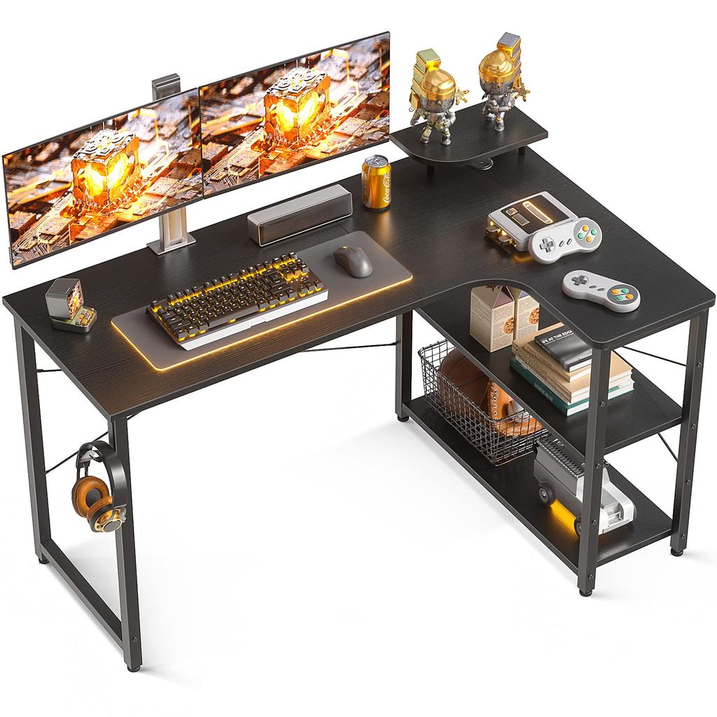 ODK игровой компьютер ширина 130 ПК стол с офисной работой работа от квадратной работы игровой легкий в правую полку стол, стол, Г-образный стол, полка, стол, стол,