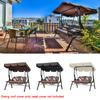 Outdoor Swing Canopy Waterproof Cover Garden Sun Shade Patio Swing Cover Case Chairs Hammock Cover