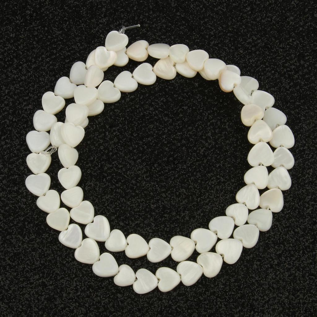 Натуральные пресноводные белые бусины из ракушек Бабочка Цветы Сердце Звезда Плоские круглые бусины из ракушек для изготовления ювелирных изделий DIY Браслеты из бисера для женщин