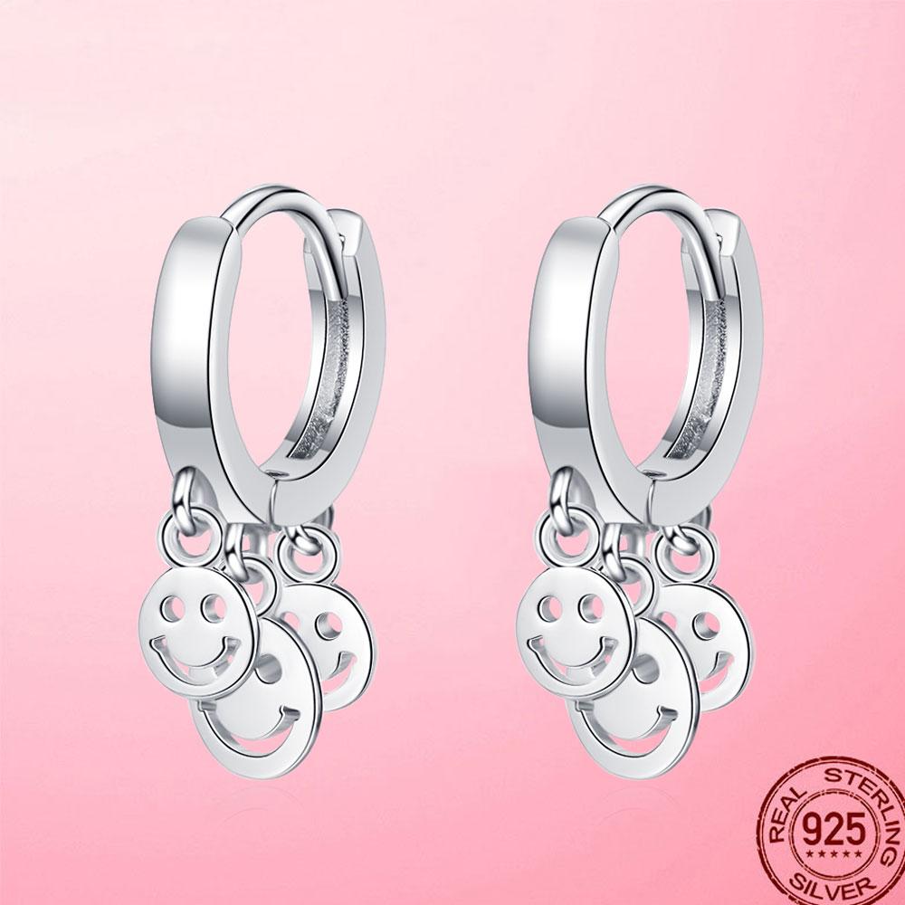 Горячие серебряные серьги-кольца 925 пробы, серебряные серьги-кольца с геометрией дельфина и следом для женщин, модные женские ювелирные изделия, подарок