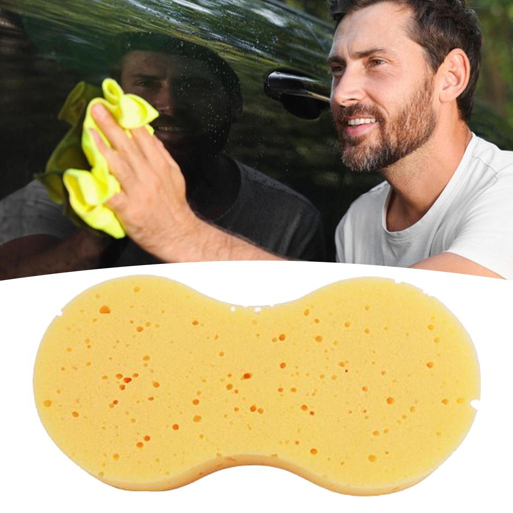 Car Wash Sponges Non Scratch Car Cleaning Sponge Applicator Pads Stain Remover Scratch-Free Cleaning Supplies For Home Tile