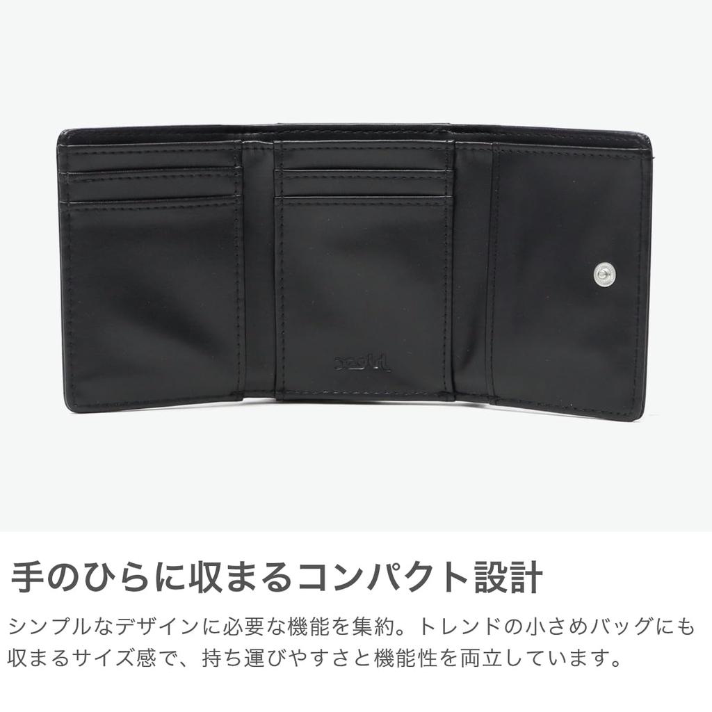 [X-girl] Faux Leather Mini Wallet 105251054004 Blue One Size