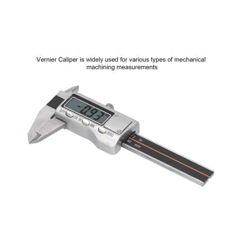 Digital Caliper, 0-50mm Mini Digital Caliper for Industrial and DIY Measurement