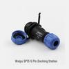 WEIPU SP1310+SP1311 IP68 Waterproof Connector with Multiple Pins for Aerial Mating