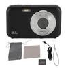 Digital Camera 1080P 2.4 Inch 44MP 16X Zoom Multifunctional Compact Travel Video Camera Black