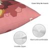 Digimon Hawkmon Chibi Square Pillowcase Polyester Linen Velvet Pattern Zip Decor Sofa Cushion Case 45X45