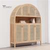 1 Roll 100x39CM Faux Cane Webbing Cuttable Furniture Chair Cabinet Ceiling DIY Caning Craft Project Woven Open Mesh Rattan Material Sheet