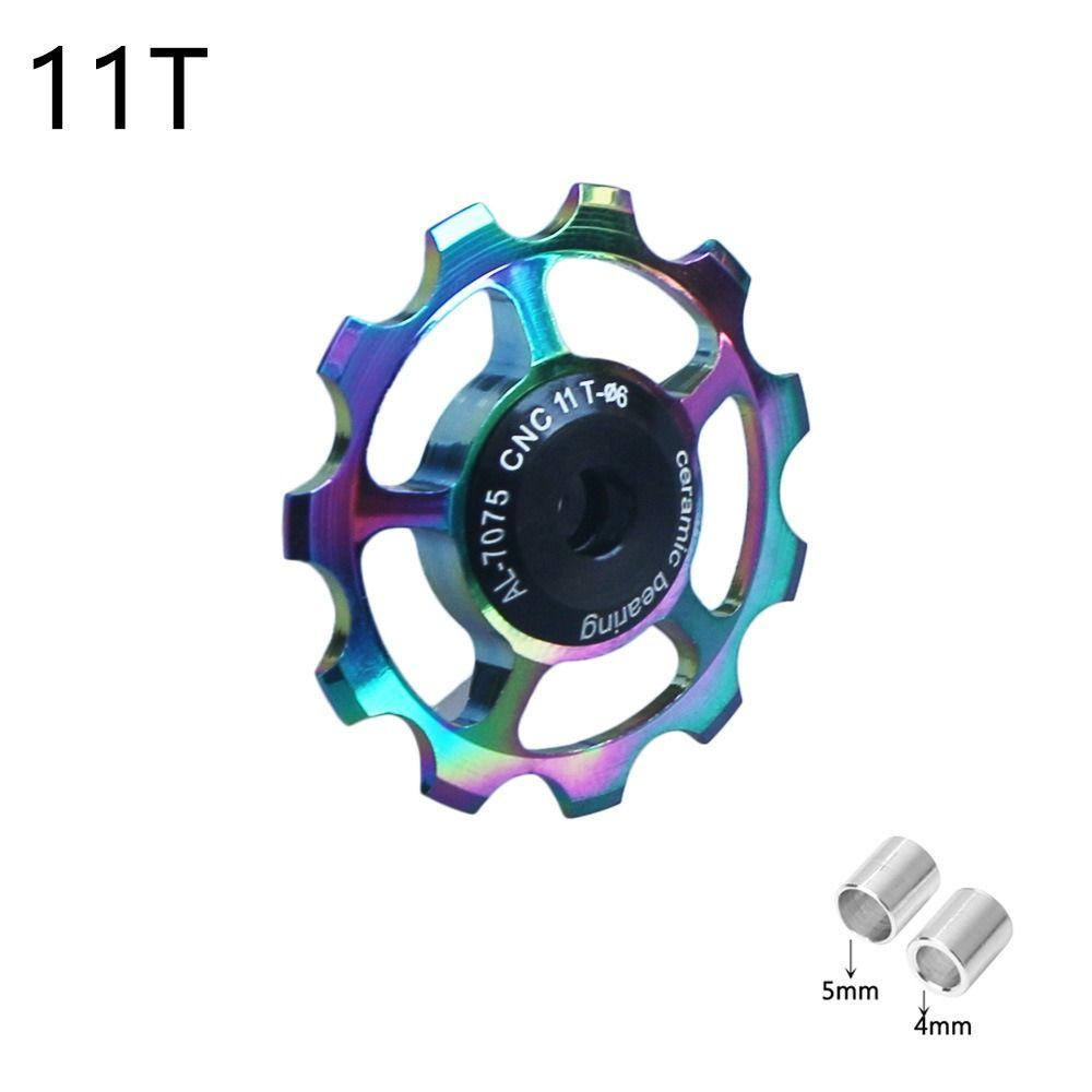 Derailleur Bike Rear Derailleur Bike Jockey Wheel Bicycle Rear Pulley Bike Ceramic Bearing Guide