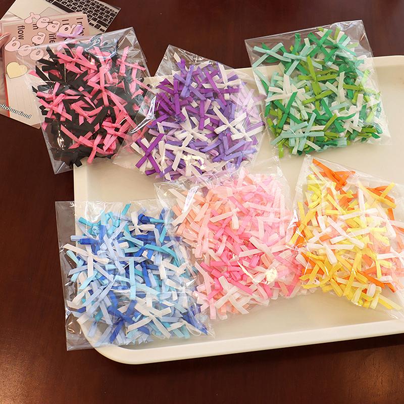 100 шт. 20-30 мм маленький размер атласная лента бант цветок DIY ремесло украшения ремесла аксессуары украшения принадлежности