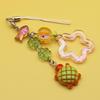 Cute Turtle Five-Pointed Star Mobile Phone Lanyard Y2K Sweet Phone Chain Keyring Camera Pendant For Girls Gift