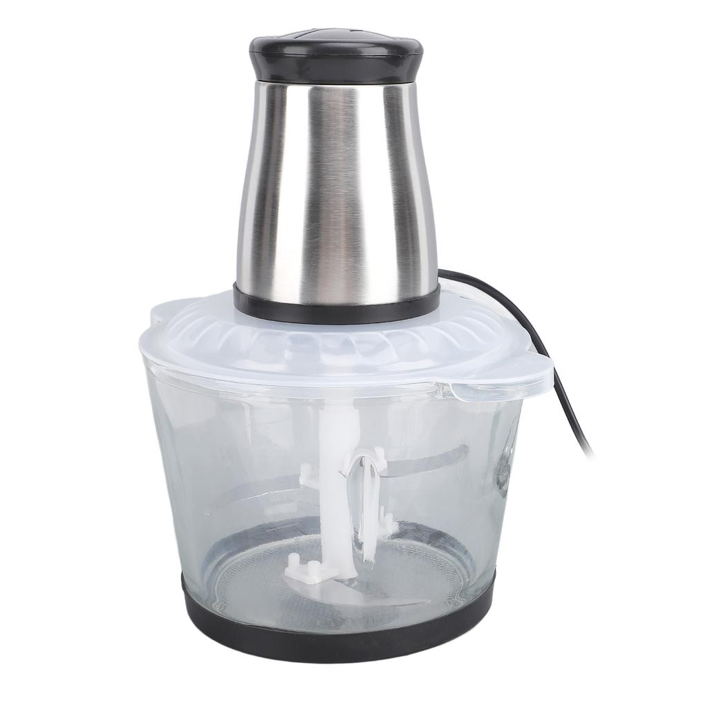 Electric Food Processor with 300W Motor 3L SUS Electric Food Chopper for Meat Vegetable Fruit Nut