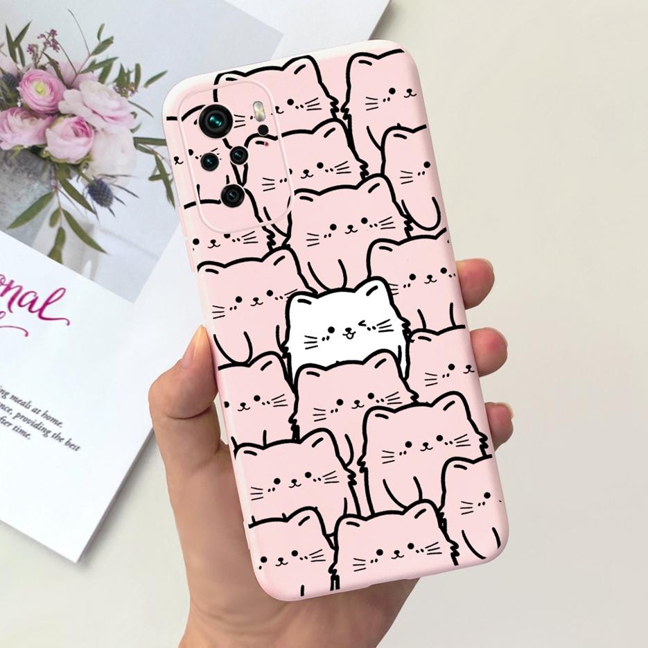 For Xiaomi Redmi Note 10 Case Redmi Note 10S Cute Astronauts Cartoon Cover Soft TPU Phone Cases For Redmi Note 10 Pro Max Bumper