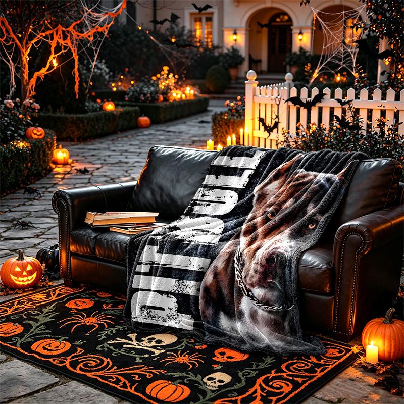 PIT BULL Blanket Lightweight Print Throw Blanket For Couch, Bed, Car, A Heartfelt Gift for Your Family and Friends