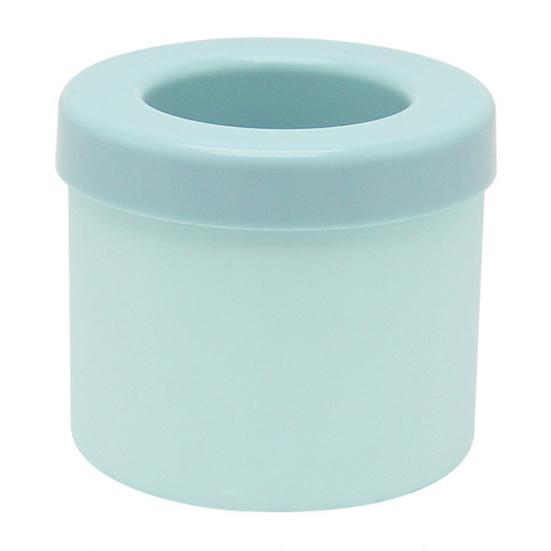 Silicone Ice Cube Mold Cylinder Ice Maker for Home Refrigerator Easy Release Quick Ice Making Tray Food-grade Bar Tools