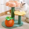 HOOPET Flower Cat Tree Multi-Level Cat Tower with Sisal Scratching Posts Indoor Cats Condo Cat Scratching Pillar Cat Tunnel