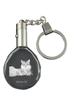 Siberian Cat - Fob with Cat Photo, Crystal Key Ring In Gift Box, Unique Gift by Brand