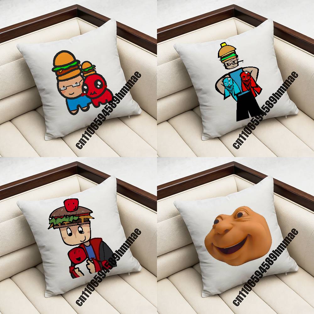 For Funny Clkidd n Throw Pillow Case Sham xcm xcm Square Car Pillowcase Pad Cushion Cover