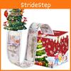 Red Christmas Tree Paper Money Box For Festive Party Celebration Decoration And