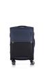 Чемодан-переноска STRARIUM Spinner 55 36 л 55 см Расширяемый размер S Можно брать с собой на борт ночью Мягкий чехол Легкий Гарантия включена 3 кг Темно-синий