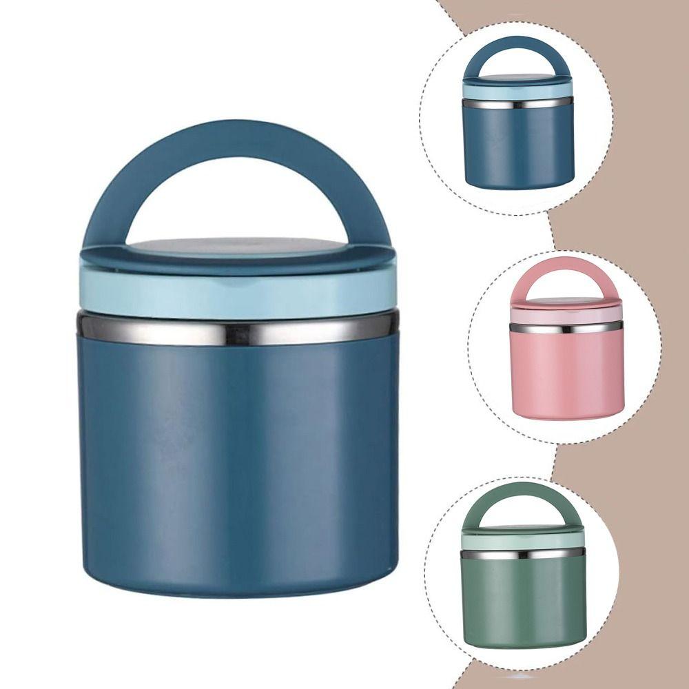 Sealed Vacuum Insulated Lunch Box Set Portable Soup Cup Eco-friendly Breakfast Holder  Child