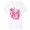 Kawaii Axolotl Strawberry Milk Japanese Anime Girls Teenager Premium TShirt Y2k Cartoon Unisexga Graphic Aesthetic Clothes Novelty