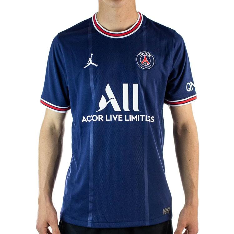 Air Jordan Paris Saint-Germain Stadium 21/22 Home Jersey 'Navy Blue' Men's CV7903-411