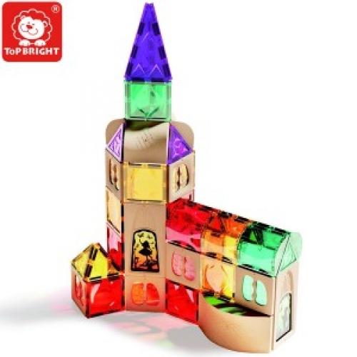 TopBright 129226 Магнитные плитки Mag-Art Продвинутый набор 64 детали