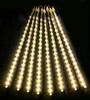 LED Solar Waterproof Meteor Shower String Lights for Outdoor Holiday and Tree Decoration