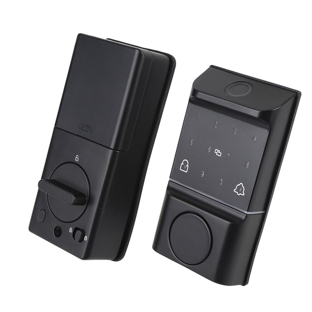 Умный дверной замок с отпечатком пальца, полупроводниковое распознавание виртуального пароля, 5 способов разблокировки, простота в использовании