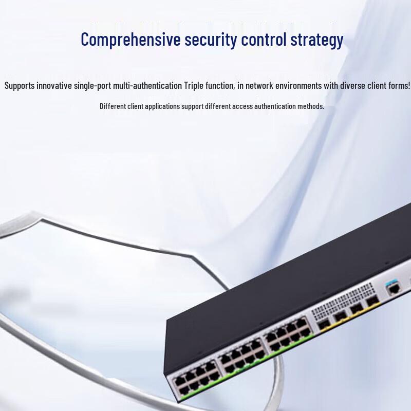 H3C S5130V2-28S-HPWR-LI L3 Managed 28-Port PoE+ Network Switch