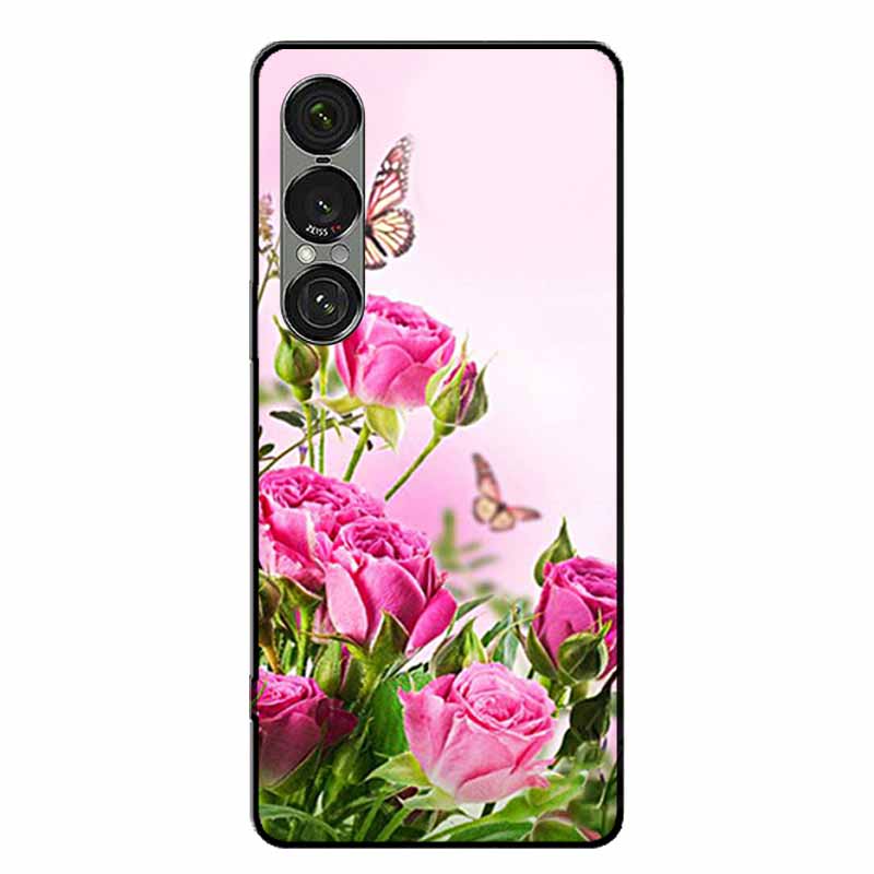 Для Sony Xperia 1 VII / 1 VI / 1 V Чехлы Модный Защитный Силиконовый Задний Чехол Для Xperia 1 VII Задняя Крышка Телефона Capa Xperia 1V Funda