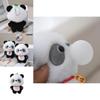 Chengdu Panda Plush Pendant Souvenir Soft Cuddly Panda Keychain For Children