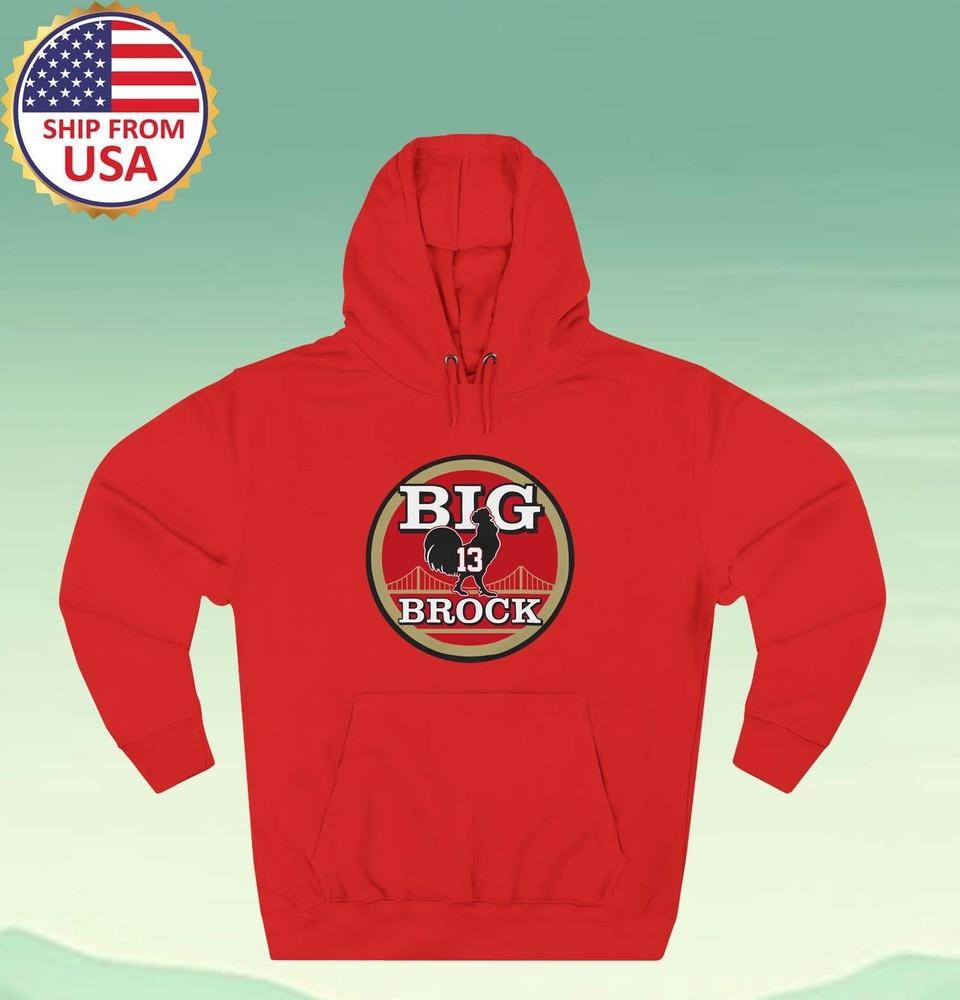 Big Cock Brock Men#039;s Red Size S to 3XL Unisex T-Shirt