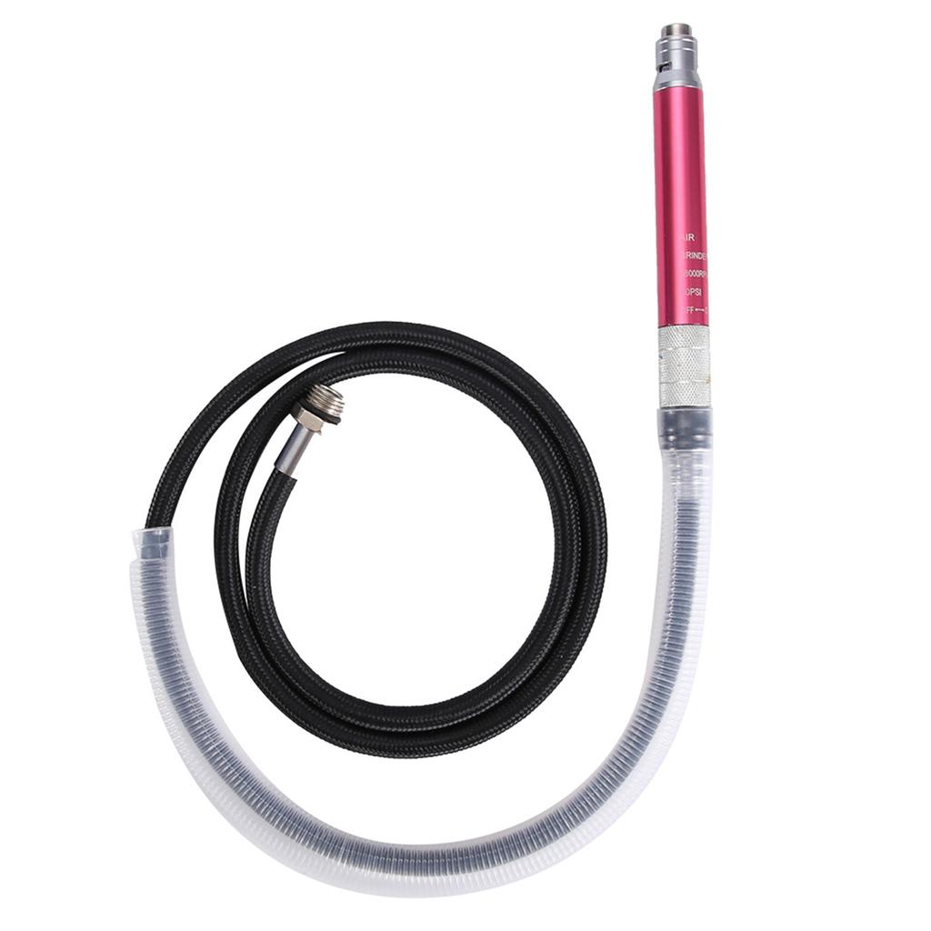 19Pcs Air Angle Die Grinder Pen Polishing Engraving Tool Pneumatic Grinding Machine 58000rpm