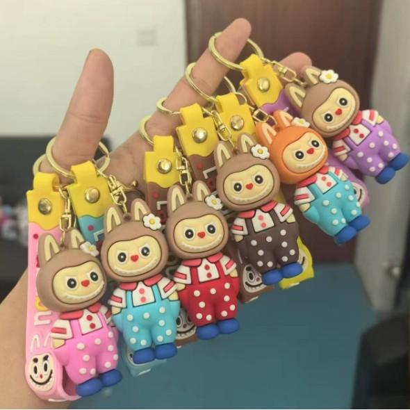 1 шт. Брелок-подвеска в виде овечки для пары, подвеска для ключей от машины или сумки