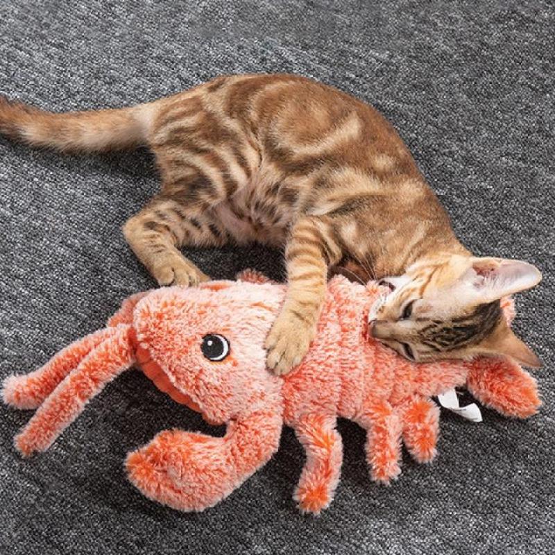 Electric Moving Lobster Cat Toy