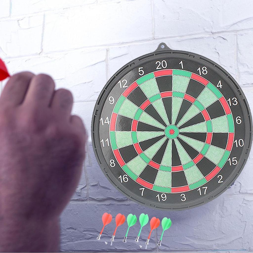 Magnetic Dart Board Set Portable Games Dartboard for Home Garden Outside