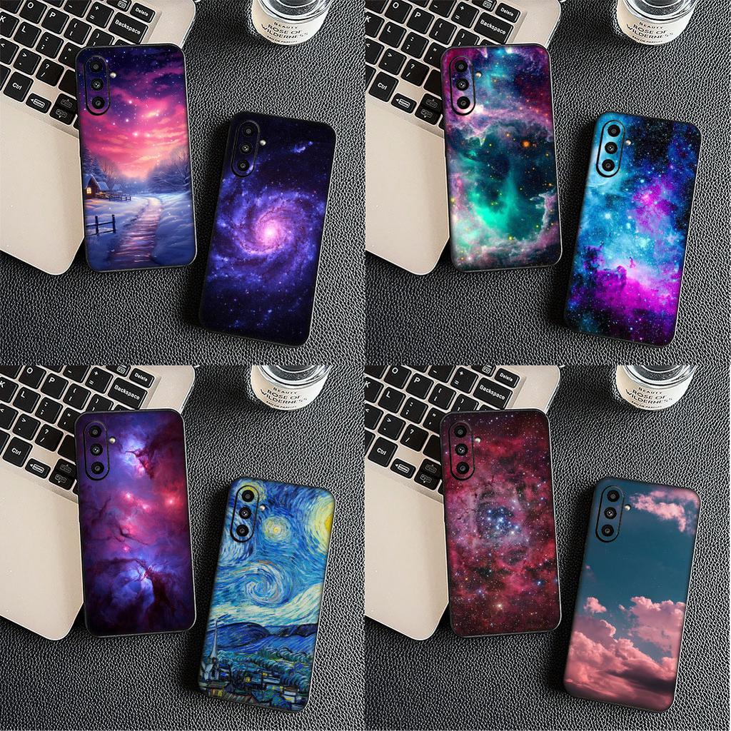Cover for Xiaomi Redmi Note 13 A3 14 Pro Plus 9T 14C 13C 13X 9C NFC + Pro+ 5G 4G Phone Case Universe Galaxy Stars Moon