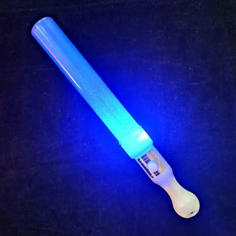 5pcs Colorful LED Glow Stick For Wedding Party, Fluorescent Flashlight LightFor Outdoor Camping Concerts Decor, Birthday Gifts